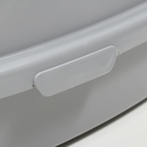 Туалет Айша M с бортом 53 х 39 х 21 см серый FIX - Пижон фото 4