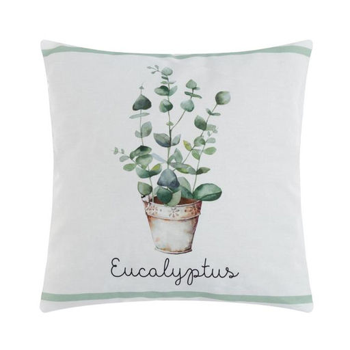 Наволочка декоративная Этель Eucalyptus (вид 2), 40х40 см, 100% хлопок  фото 5