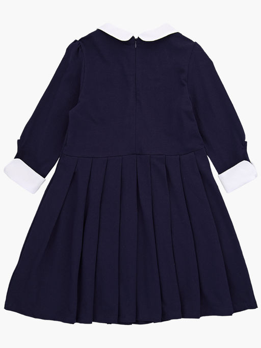 Платье в школу синее с белым воротником UD 4895 т.синий - Mini maxi фото 6