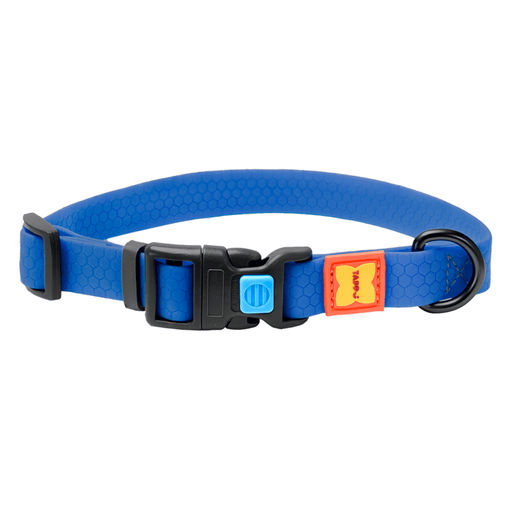 ВИА Ошейник "Крэйл" размер M, 24-40см, синий 25кл21