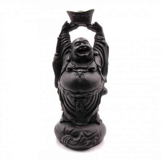 Хотей с золотым слитком наделяет людей успехом и везением в бизнесе