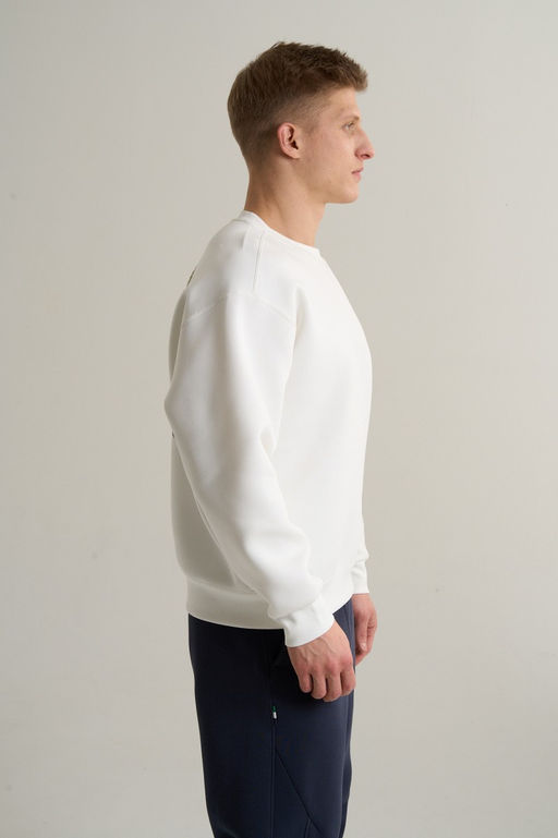 Свитшот Белый ICONIC Sweatshirt - Anta фото 3