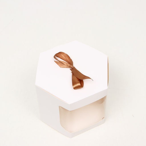 Цена за 10 шт. Коробка шестигранная, с окном, белая, 13 х 13 х 13,5 см - UPAK LAND фото 2