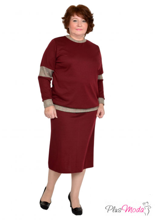 Юбка Модель №756 размеры 44-80 - Plusmoda фото 5