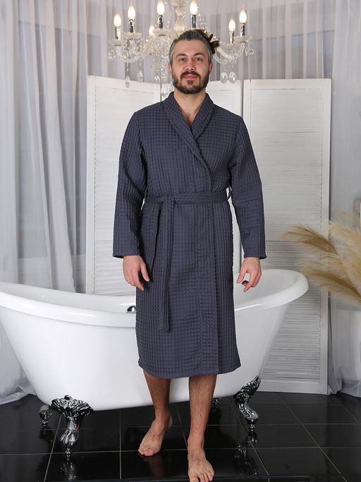 ХАЛАТ ДОМАШНИЙ ШАЛЬ БОХО ВШБ-МОК-АСФ-987 - Ашматекс фото 2