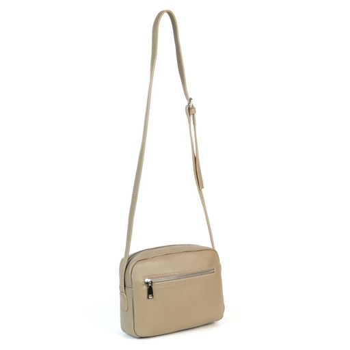 Женская кожаная сумка кросс-боди 20950 Хаки - Cidirro фото 3