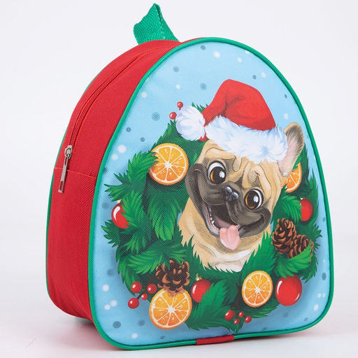 Рюкзак детский Пёсик у ёлки - NAZAMOK KIDS фото 2