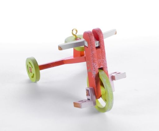 Елочная игрушка - Детский велосипед 410-3 Classic Lime Wheels - Idh фото 5