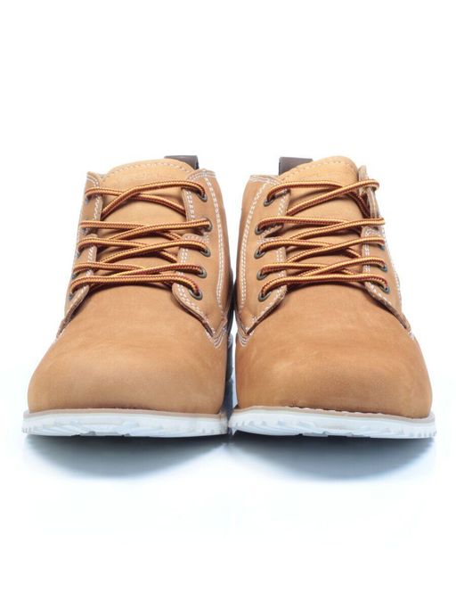 01-278468 YELLOW Ботинки мужские зимние (искусственная кожа, шерсть) - Фабричный китай фото 6