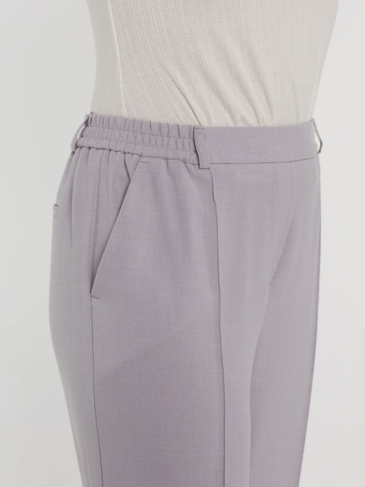 Брюки из легкой костюмной ткани (вишер, турецкий лен), со стрелками