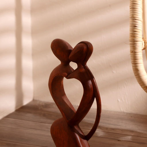 Сувенир Узы брака, 40?16?4.5 см, дерево, коричневый