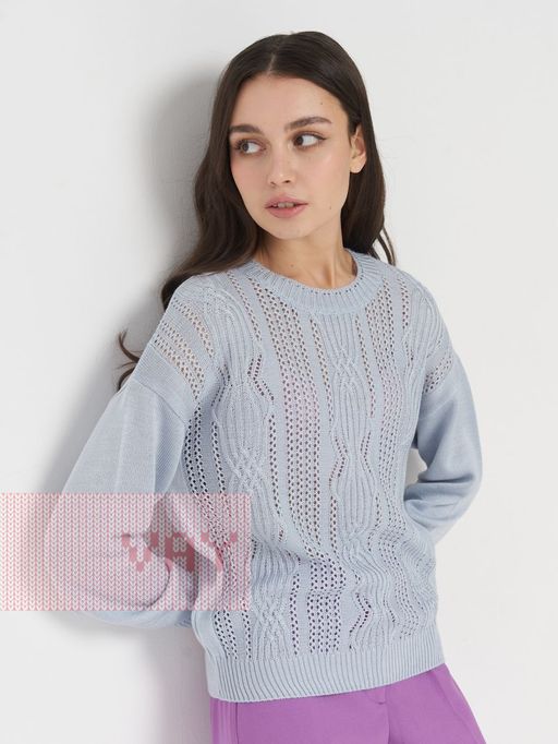 Джемпер женский 5221-41273. 7065 лазурный