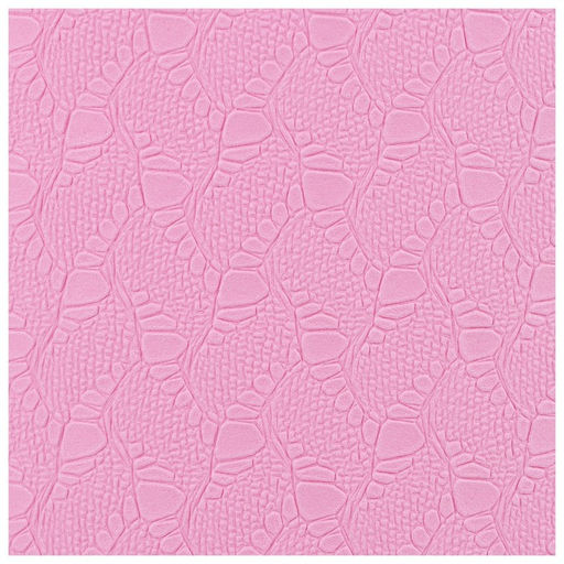 Коврик для фитнеса и йоги ONLYTOP, 183×61×0.6 см, цвет серый/розовый