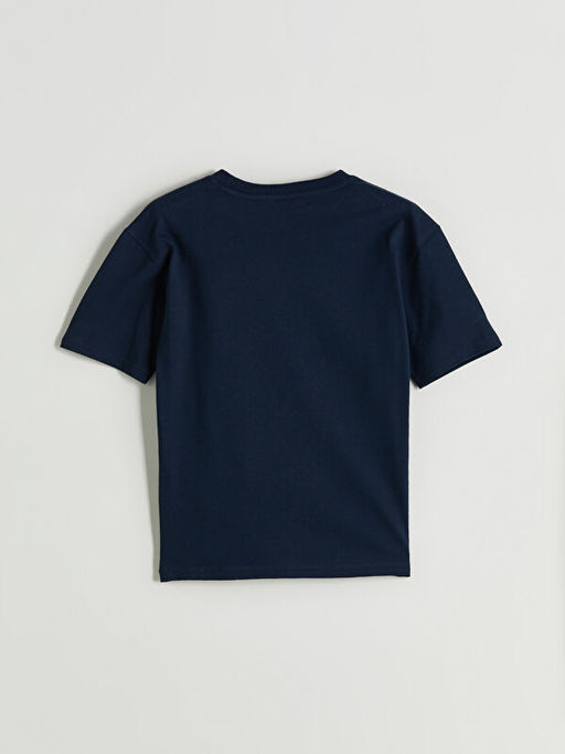 Bisiklet Yaka Naruto Bask?l? Erkek ?ocuk Ti??rt