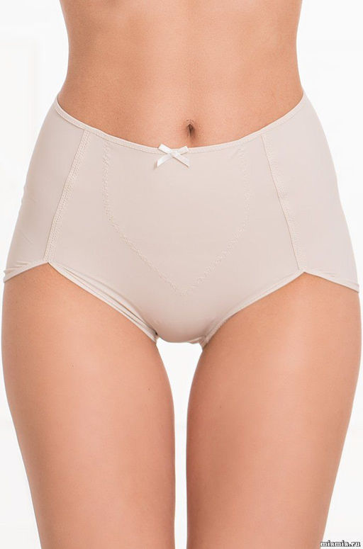 Корректирующие трусы Mia Mella средней плотности с высокой талией хлопковой ластовицей - Miamella фото 2