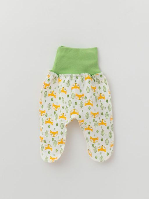 Ползунки на широкой резинке утепленные, белочки - Lesi kids фото 3
