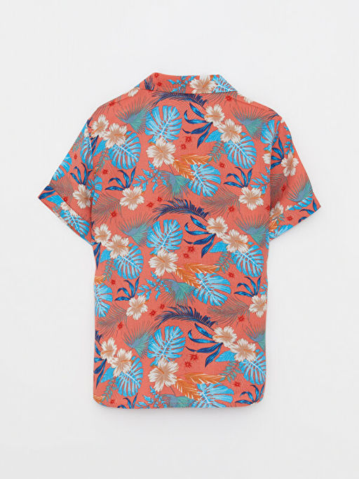 K?sa Kol Bask?l? Erkek Bebek G?mlek - Waikiki фото 2