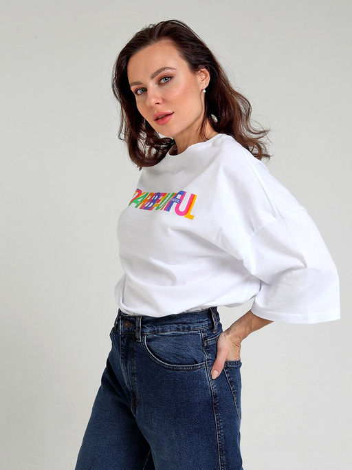 Футболка женская _ 12721/Beauty - F5 фото 4