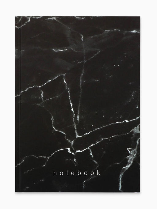 Ежедневник А5, 160 л. твердая обложка Черный мрамор - Artfox фото 8