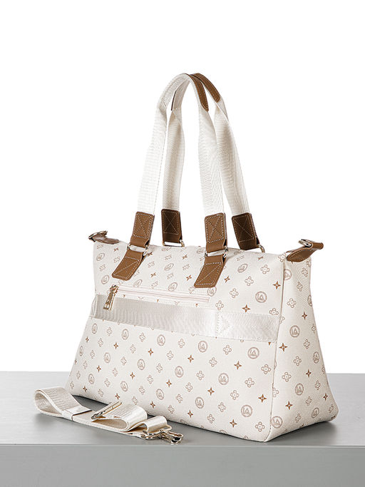 LACCOMA сумка AC89100-фигурки кремовый эко кожа  фото 5