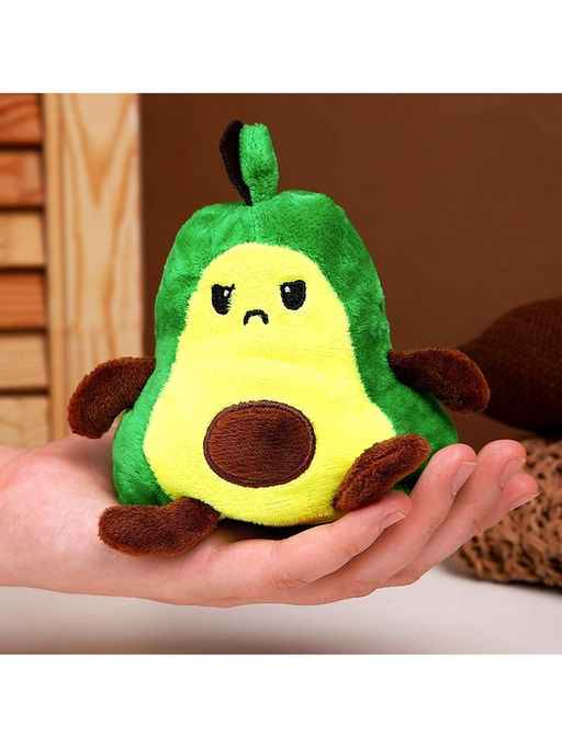 Брелок детский «Авокадо», мягкая игрушка-вывернушка, 11 см