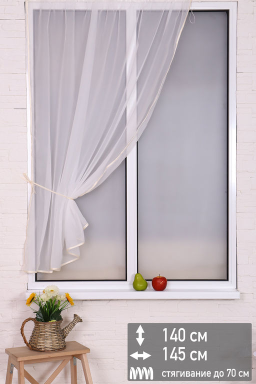 Тюль для балкона 78030