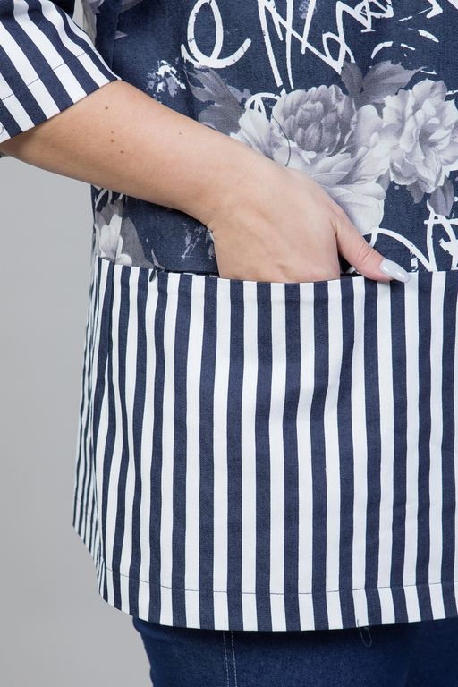 Жакет 1241 темно-синий - Novita фото 5