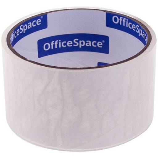 Цена за 2 шт. Клейкая лента 48мм*15м "OfficeSpace" прозрачная, 38мкм (КЛ_1108)