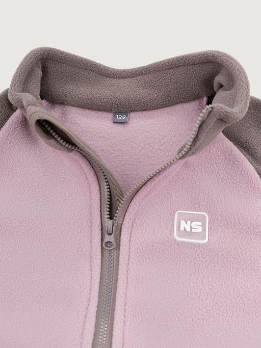 Кофта 4т10424 орхидея/кофе