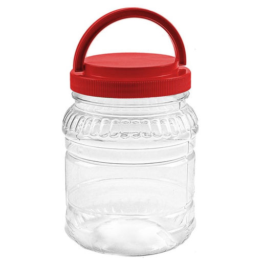 Цена за 2 шт. Банка для хранения продуктов Альтернатива, 1.5 л, пластик, МИКС