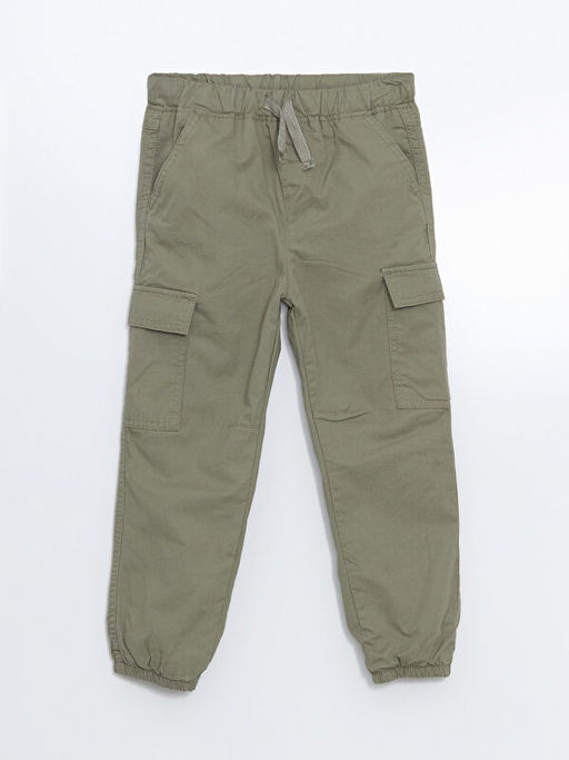 Beli Lastikli Erkek ?ocuk Kargo Pantolon