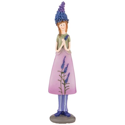 ФИГУРКА ЛАВАНДОВАЯ ФЕЯ ВЫСОТА=23 СМ.