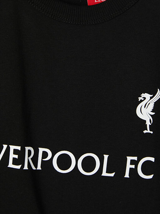 Bisiklet Yaka Liverpool Erkek ?ocuk Ti??rt