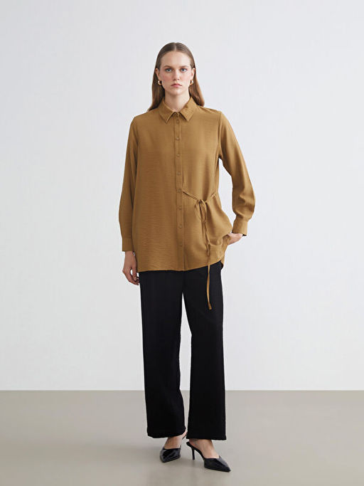 Beli Lastikli Havu? Kesim Kad?n Pantolon