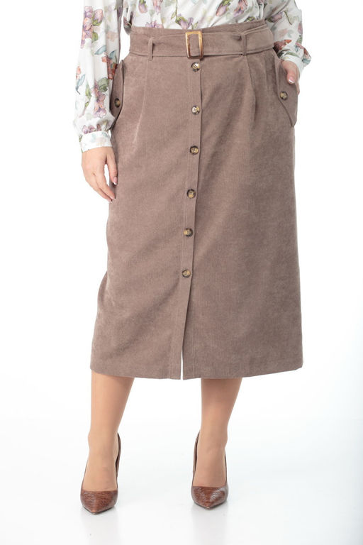 Юбка ANELLI 919-Р-Р бежевые тона  фото 3