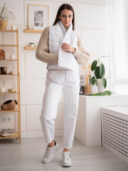 Шарф белый - Yollochka фото 7