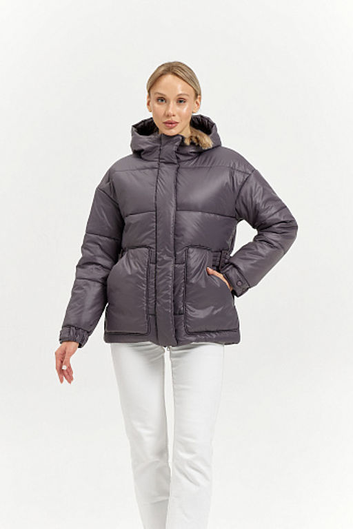Куртка женская зимняя 25404 (графит) - Kankan фото 16