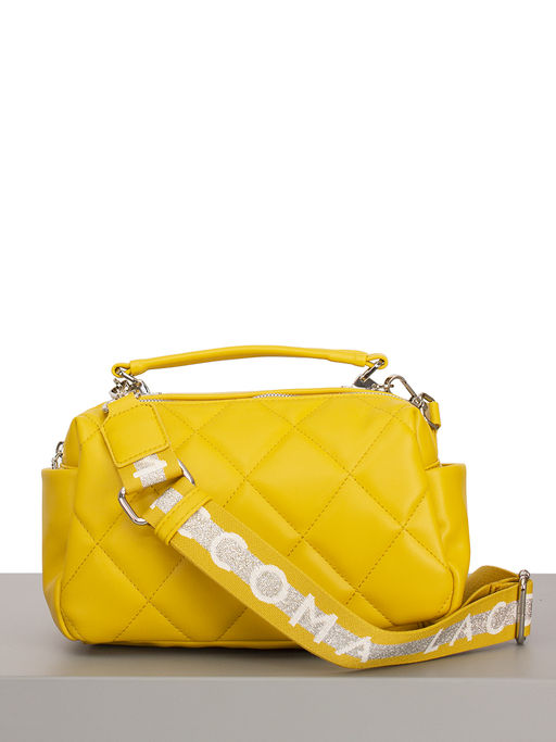 LACCOMA сумка Кристи-Ф826-желтый эко кожа хлопок