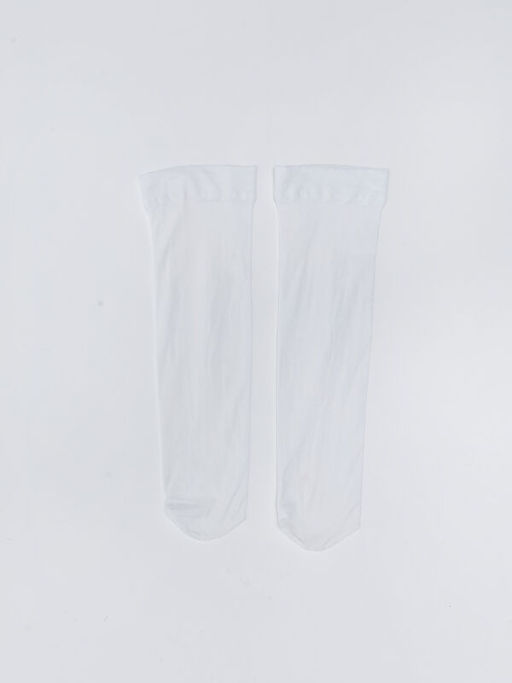 Basic K?z ?ocuk Diz Alt? ?orap 2li - Waikiki фото 2