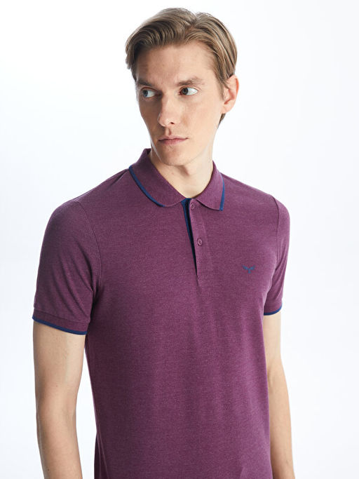 Polo Yaka K?sa Kollu Pike Erkek Ti??rt