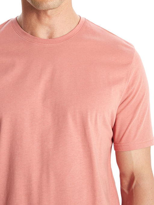 Bisiklet Yaka Penye Erkek Ti??rt