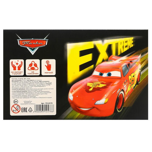 Пластилин 12цв 180г Тачки - Disney фото 5