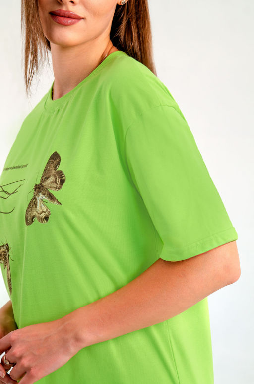 Арт. 4044 Туника женская 44-54 (6 шт) Цвет:салатовый - Калинка фото 13