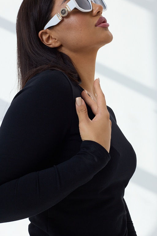 Лонгслив женский Чёрный - Амавес-текстиль фото 8