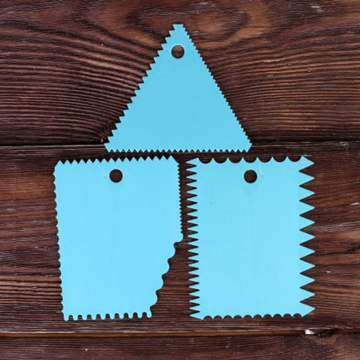 Шпатель-декоратор кондитерский 3 штуки / DE-2125 /уп 500/ - Галеонтрейд фото 2