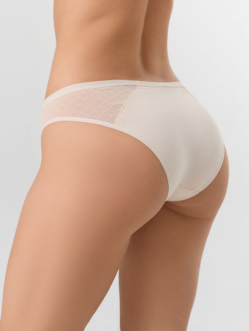 Цена за 2 штуки! Трусы слипы женские молочные - Mark formelle фото 3