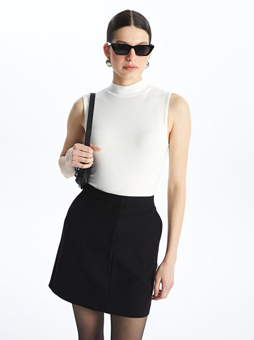 Kad?n Dik Yaka D?z Atlet