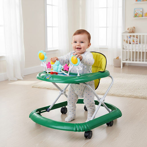 Ходунки "Веселые игрушки" (цвет бирюзовый)