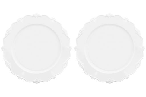 Набор 2 тарелок 19*19*1,5 см Галант, фарфор - Elan gallery фото 7