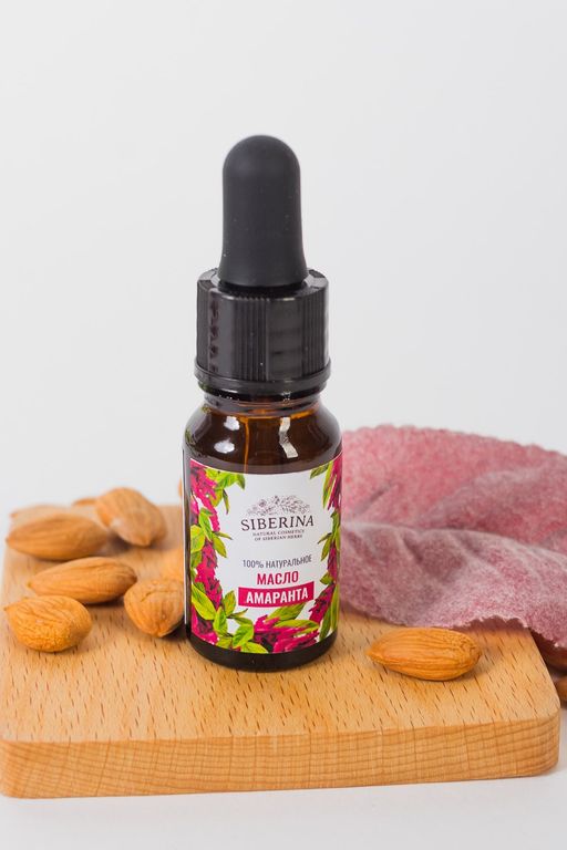 Масло амаранта нераф. - Siberina фото 2